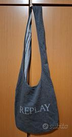 Borsetta Replay in tessuto