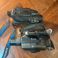 Video camera Vintage SAMSUNG + PANASONIC