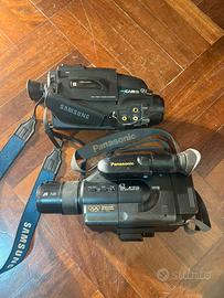 Video camera Vintage SAMSUNG + PANASONIC