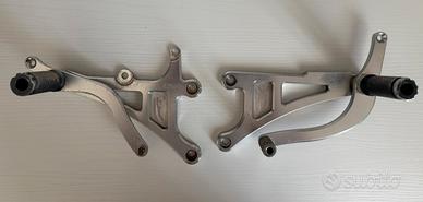 Pedane arretrate Yamaha r6