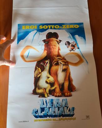 l'era glaciale - locandina film prima ediz