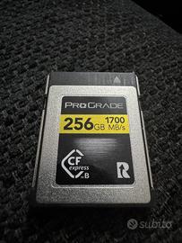 Scheda ProGrade Digital CFexpress Tipo B 256GB Gol