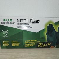 Guanti in Nitrile tipo B - Latex Free 100 paia Ner