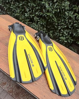 Pinne sub Mares Plana Avanti X3 XS – gialle e nere