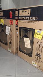 Coppia casse attive Behringer B215D 550W 15" – NUO