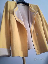 Giacca Cardigan a portafoglio asimmetrica, M