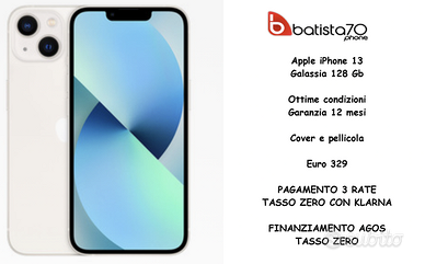 Apple iPhone 13 Galassia 128 Gb