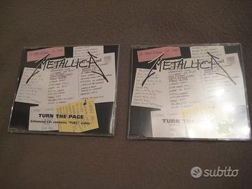 Metallica Coppia “Turn The Page” CD Singoli