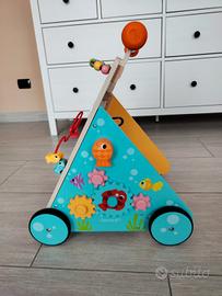 primi passi più cavallo a dondolo in legno