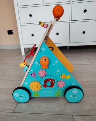 primi passi più cavallo a dondolo in legno