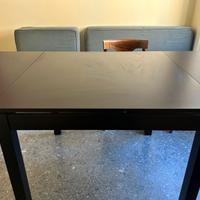 Tavolo allungabile nero Ikea
