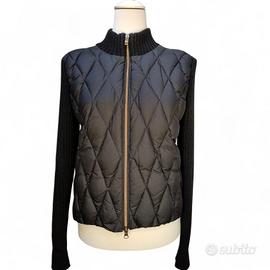 Ciesse piumino cardigan lana e piuma Made in 