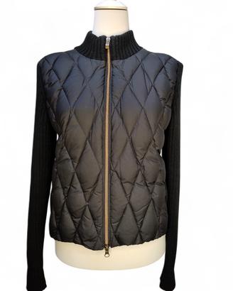 Ciesse piumino cardigan lana e piuma Made in 