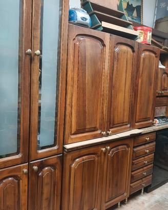 cucina noce nazionale massello 