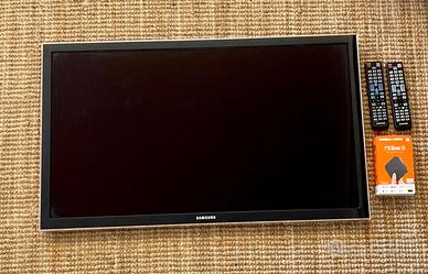TV Samsung 40" + Mi Box S 4K Smart TV