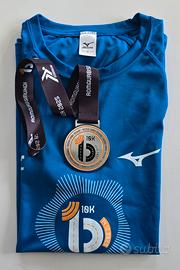 Maglietta Mizuno + medaglia Roma Urbs Mundi 10K 20