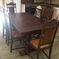 Tavolo rettangolare stile Neorinascimento