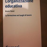 L'organizzazione educativa.  Bruno Rossi