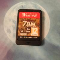 Zelda breath of the wild Nintendo switch 