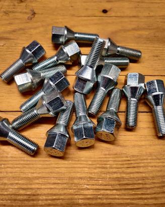 Viti cerchi in lega M12x1.5 (16 pezzi)