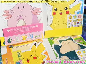 POCKET MONSTERS POKEMON Originale VINTAGE 1999 NEW