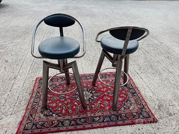 Sgabelli Vintage Acciaio