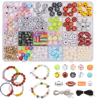 Kit decorazione braccialetti con 370 pezzi Misti c