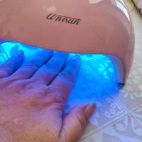 lampada per semipermanente 