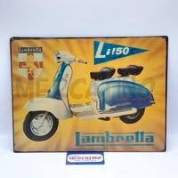 TARGA LAMBRETTA CM 35 X 27