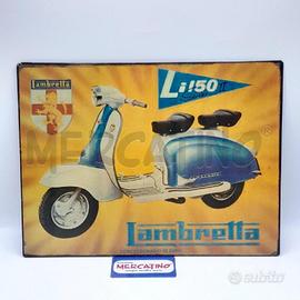 TARGA LAMBRETTA CM 35 X 27