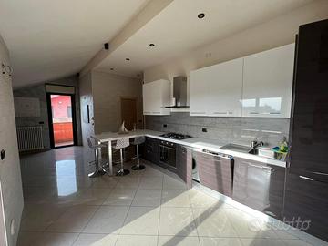 Attico nuovo arredato