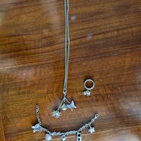 Parure collana, bracciale e anello Morellato