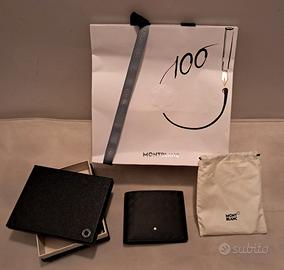 Portafoglio Mont Blanc in pelle Extreme 3.0 nero