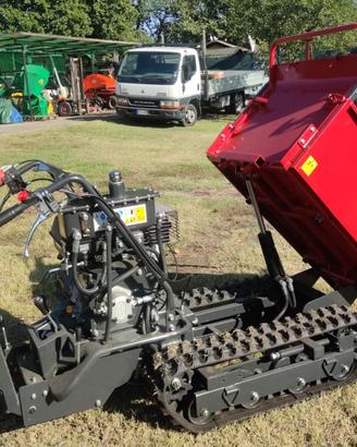 Motocarriola a cingoli portata 5 ql rib idraulico