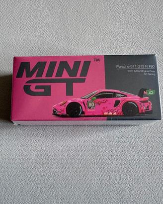 Mini GT 872 1/64 Porsche 911 GT3 R #80 AO Racing