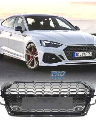 GRIGLIA PER AUDI A5 20- LOOK RS5 NERO LUCIDO
