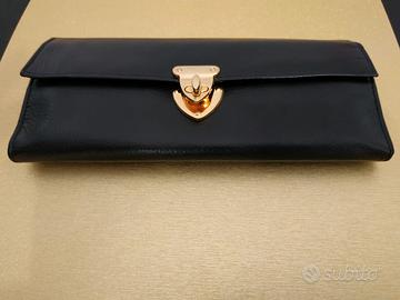 Porta Gioielli in pelle nera Nuovo 