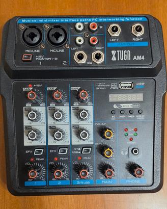 mixer 4 canali XTUGA AM4