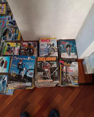 Giornali auto moto e bici dal 1985 al 2005