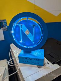 Lampada Napoli calcio personalizzata 