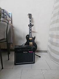 chitarra Harley Benton + ampli 20w