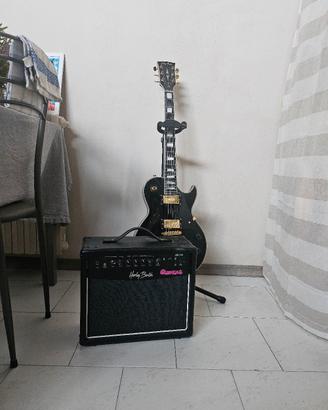 chitarra Harley Benton + ampli 20w