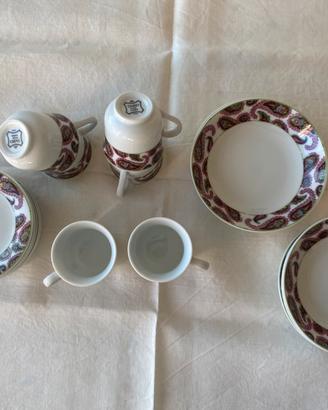 Porcellana 6 tazzine caffè e ciotoline