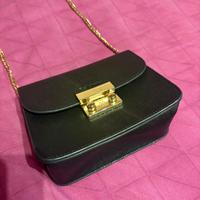 Borsetta a tracolla, pochette nera Baldinini