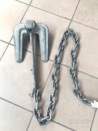 Ancora Hall 6kg con catena