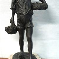 Giovanni De Martino – Pescatorello –Bronzo firmato