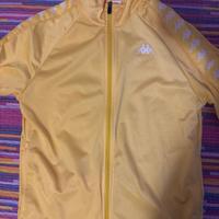 COMPLETO FELPA TUTA KAPPA GIALLO
