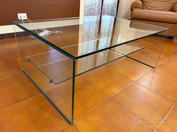Tavolo basso vetro da caffè di design moderno