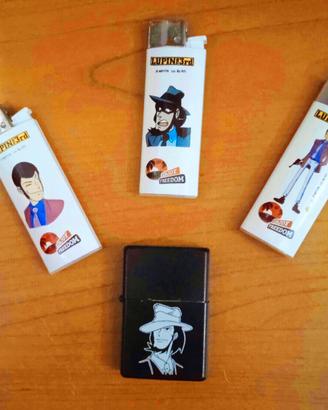 Lupin III Set Accendini Collezione - Jigen & Lupin
