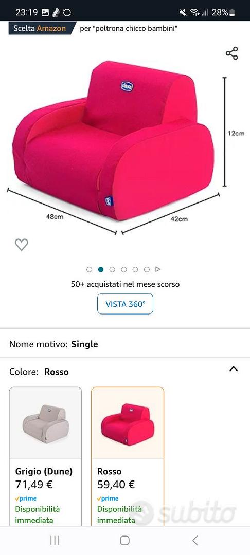 Sedia Twist CHICCO - Rossa - Immobili per bambini